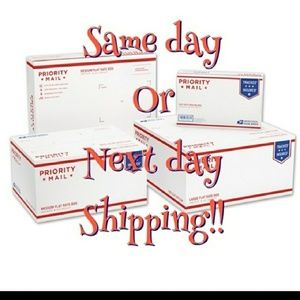 Same day or next day shipping